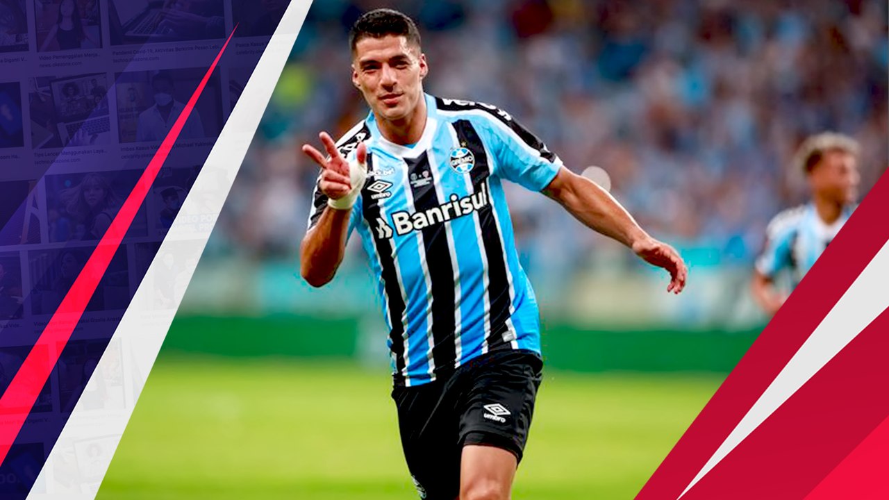 Bukan Kaleng Kaleng! Debut Langsung Hattrick, Ini Aksi Perdana Luis Suarez di Gremio