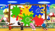 Mario Party 9 | Minigames  | Mario Fire vs Mr. Luigi vs Peach Cat vs Sonic