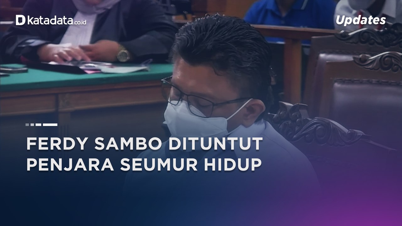 Ferdy Sambo Dituntut Penjara Seumur Hidup, Berikut Lima Fakta Hukumnya