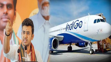 ಇಂಡಿಗೋವಿಮಾನದ ಎಮರ್ಜೆನ್ಸಿ ಡೋರ್ ತೆಗೆದು ಪ್ರಯಾಣಿಕರನ್ನು ಸಂಕಷ್ಟಕ್ಕೆ ದೂಡಿದ್ರಾ ತೇಜಸ್ವಿ ಸೂರ್ಯ