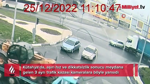 Aşırı hız ve dikkatsizlik kazalara davetiye çıkarttı