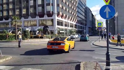 Monaco's Crowd-Pulling Volcano Yellow McLaren P1 in Race Mode 🚗
