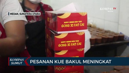 Produsen Kue Bakul di Medan Ramai Pesanan