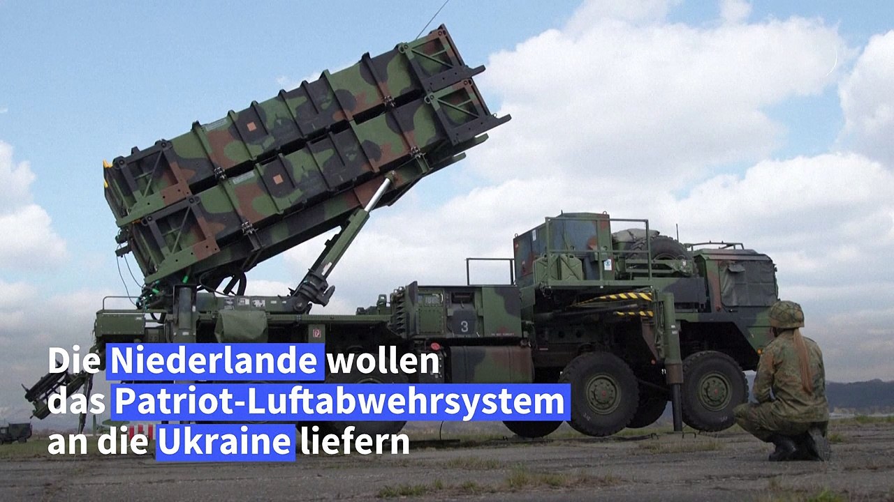 Ukraine: Auch Niederlande wollen Patriot-System liefern