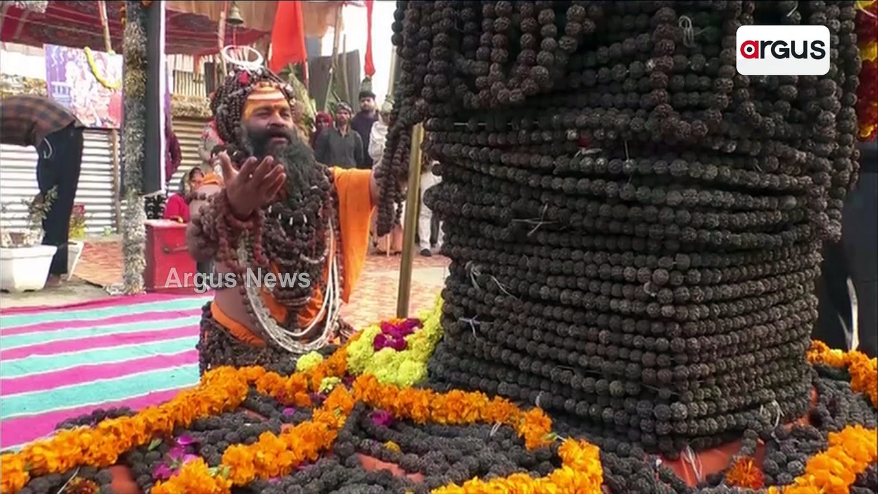 Saints Group Perform Special Puja And Havan Against Terrorism Magh Mela