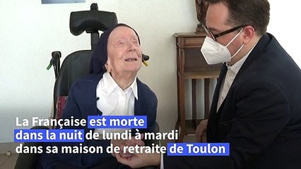 Soeur André, la doyenne de l'humanité, est décédée à 118 ans