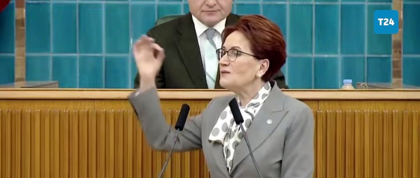 Akşener: Sanki, “He-Man” çizgi filmini izliyoruz. Bir gün, kaplan gibi bağırıyor; Ama ertesi gün, sevimli mi sevimli, pofuduk bir ev kedisine dönüveriyor.