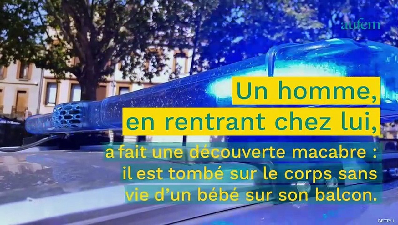 Elle accouche seule chez elle, le corps du bébé retrouvé sur le balcon par le père