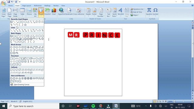 Haw to draw with ms word ||Wisiting card with ms word || ms word drawing on #PCEDUCATION #long