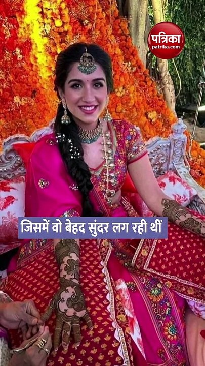 राधिका मर्चेंट ने हाथों में लगाई अनंत अंबानी के...