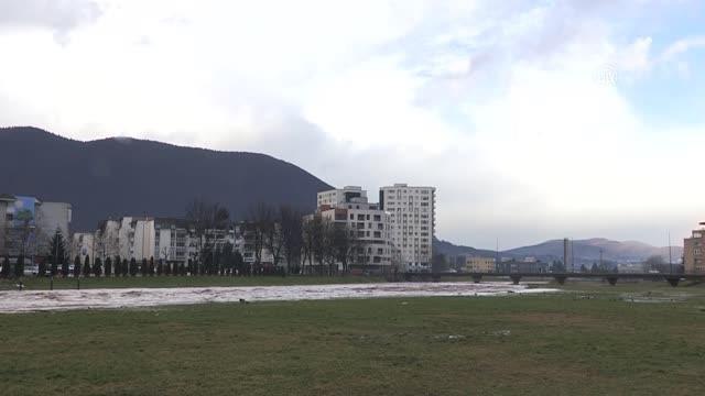 SARAYBOSNA - Bosna Hersek ve Sırbistan'da şiddetli yağışlar sele neden oldu