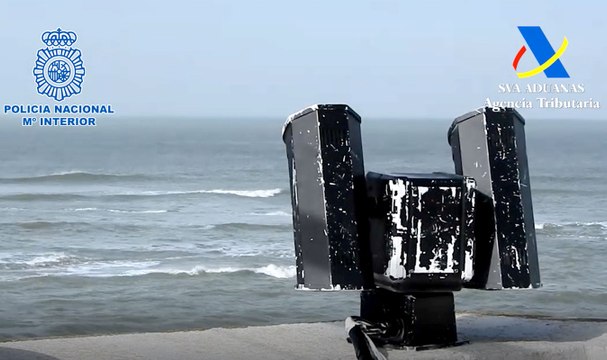 Desmantelados un radar operativo funcional y una cámara térmica usados por los narcos