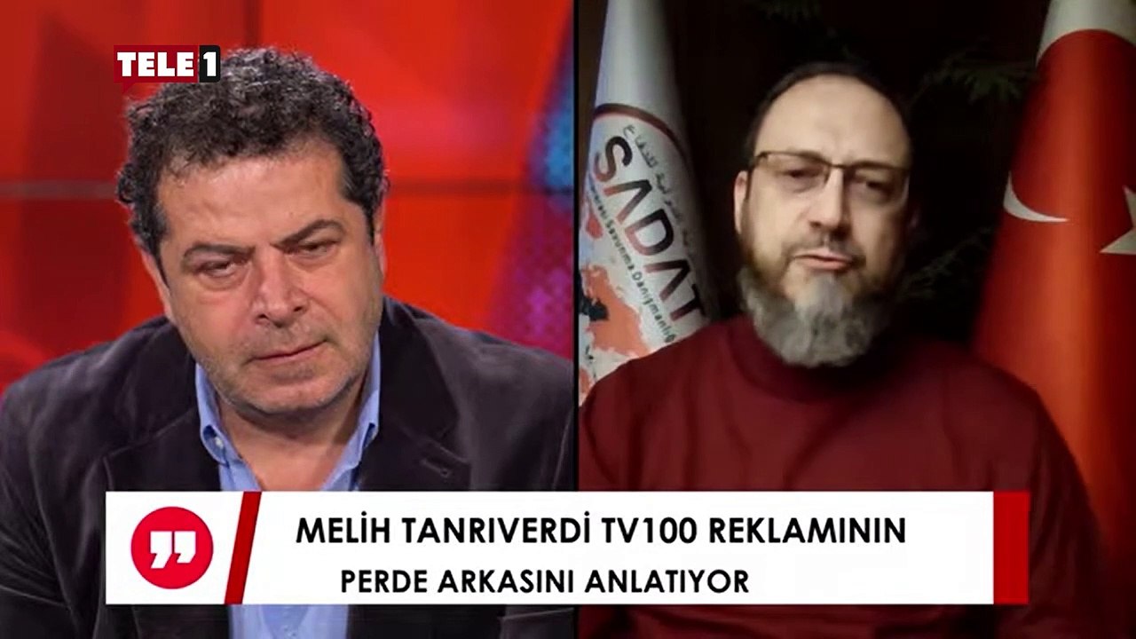 SADAT canlı yayında iddia etti! "Reklam yayınlamamız için TV100 bizi aradı"