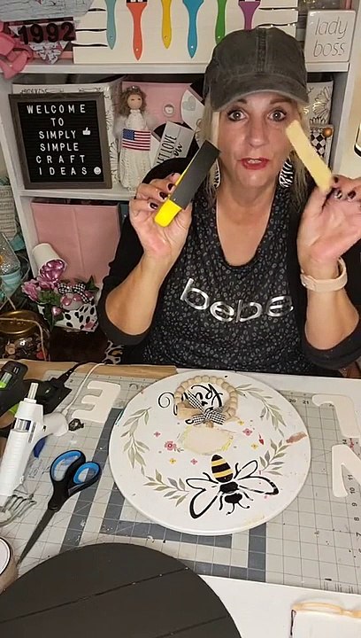 Hey everybody  let's create a door hanger!! Welcome   By Simply simple craft ideas   Facebook