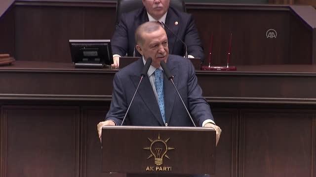 Cumhurbaşkanı Erdoğan, AK Parti TBMM Grup Toplantısı'na katıldı