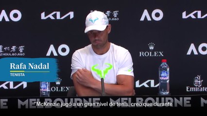 Rafa Nadal: "Hacía un par de días que tenía dolor, pero nada comparable al que he sufrido hoy"