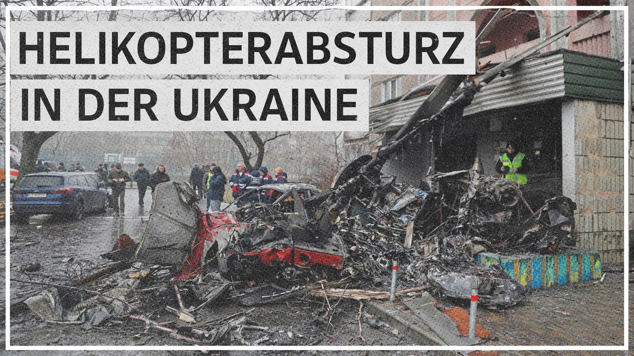 Ukrainischer Innenminister bei Helikopterabsturz getötet