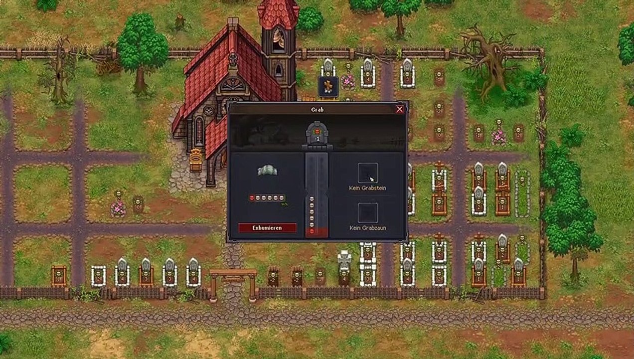 Friedhofsverbesserung. Graveyard Keeper #45 (Part 2)