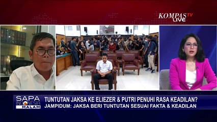 Jaksa Tuntut Bharada E 12 Tahun Penjara, Jampidum: Eliezer itu Pelaku Penembakan, Ikuti Sambo