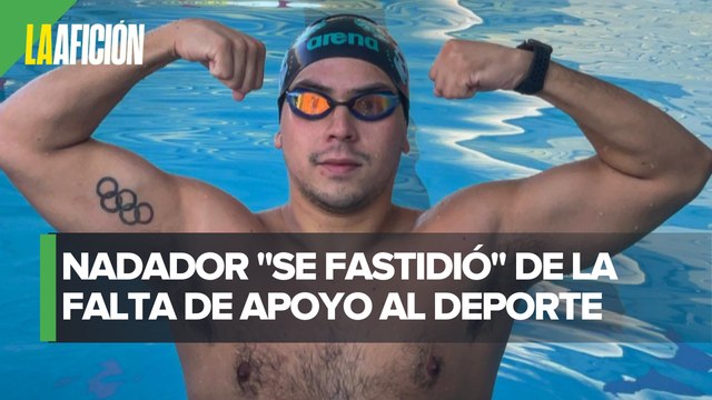 Ricardo Vargas:“Me duele dejar el alto rendimiento, pero ahora buscaré ayudar a los nadadores”