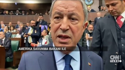 Bakan Akar'dan F-16 açıklaması: Olumlu ve somut adımlar bekliyoruz