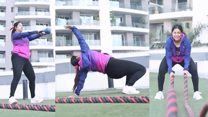 Debina Bonnerjee Mother बनने के बाद करती है ये Workout, ऐसे कर रही हैं Weight Loss | Boldsky