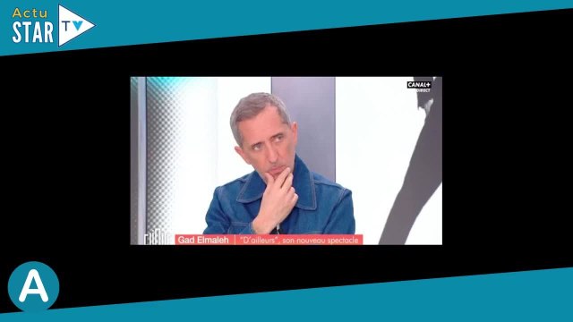 Gad Elmaleh en couple ? Cette révélation inattendue faite en direct