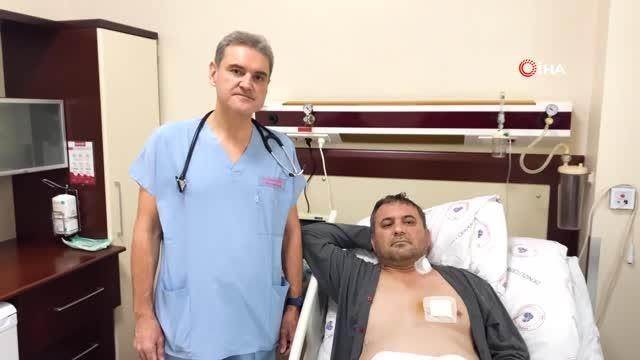 Denizli'de bir ilk: Kapalı yöntemle 3 damara koroner bypass ameliyatı