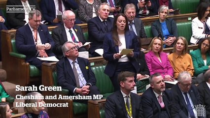 Lib Dem MP Sarah Green demands Rishi Sunak takes action on pre-pay meters