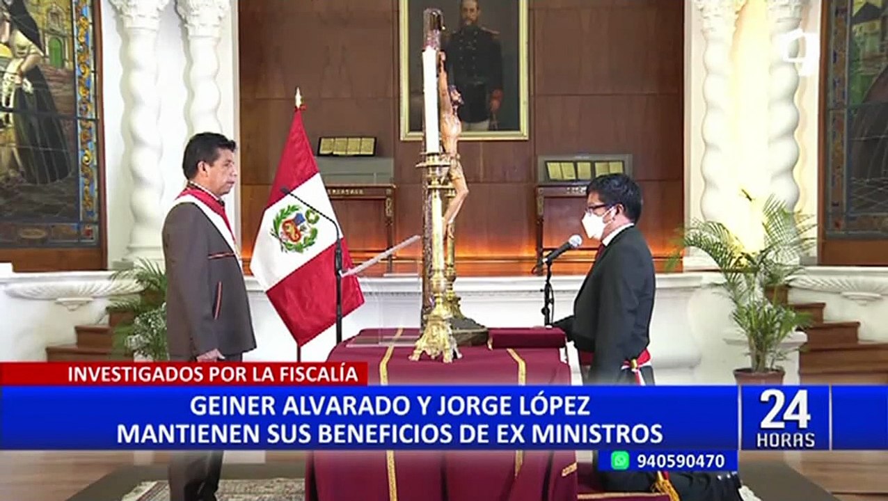 Estos son los beneficios, privilegios y resguardo policial  de los exministros de Pedro Castillo