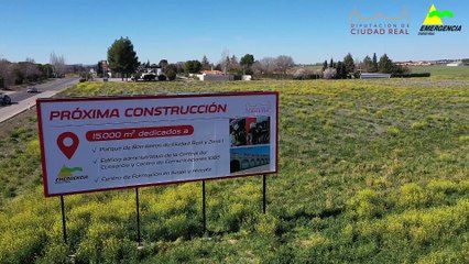 Proyecto del futuro parque de bomberos de Ciudad Real