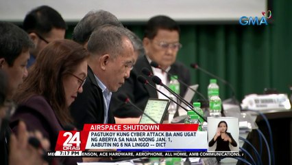 Pagtukoy kung cyber-attack ba ang ugat ng aberya sa NAIA noong Jan. 1, aabutin ng 6 na linggo -- DICT | 24 Oras
