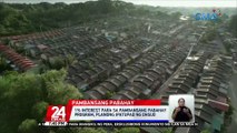 Malaking interes sa housing loan, nagiging problema ng mga nais magkaroon ng sariling bahay | 24 Oras