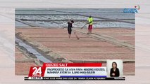 Pag-obliga na gawing iodized ang asin sa bansa, sinisi ng ilang senador sa pagbagsak ng salt industry | 24 Oras