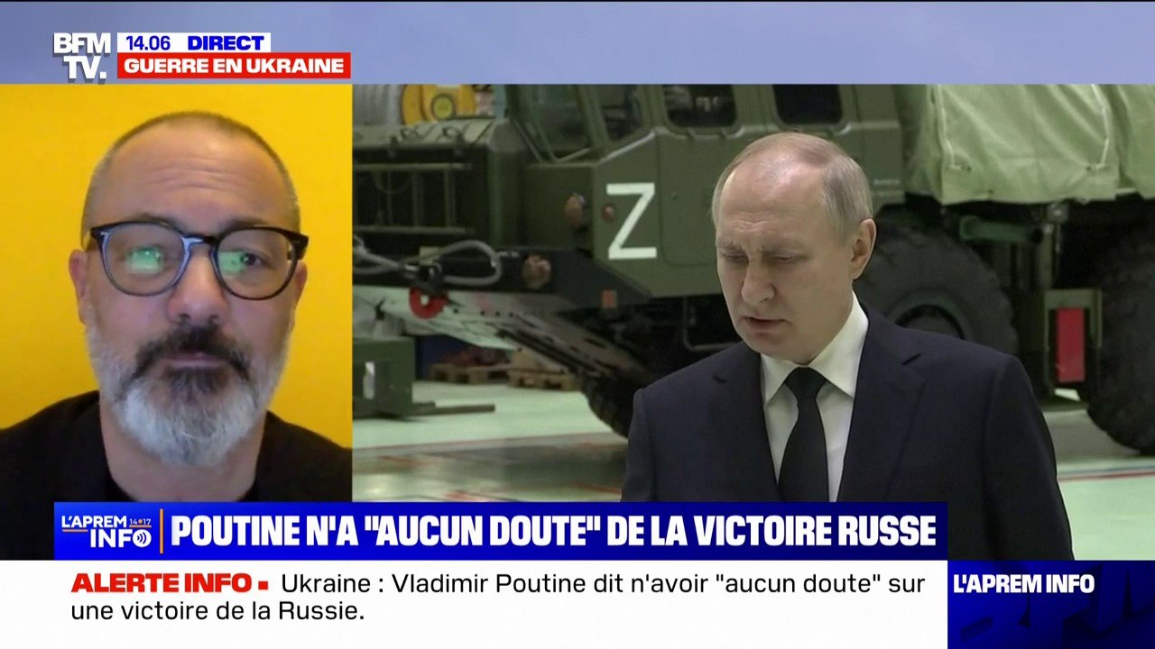 Pour Vladimir Poutine, " l'opération spéciale en Ukraine n'a qu'un seul but: rétablir la paix et protéger les populations russophones du Donbass"