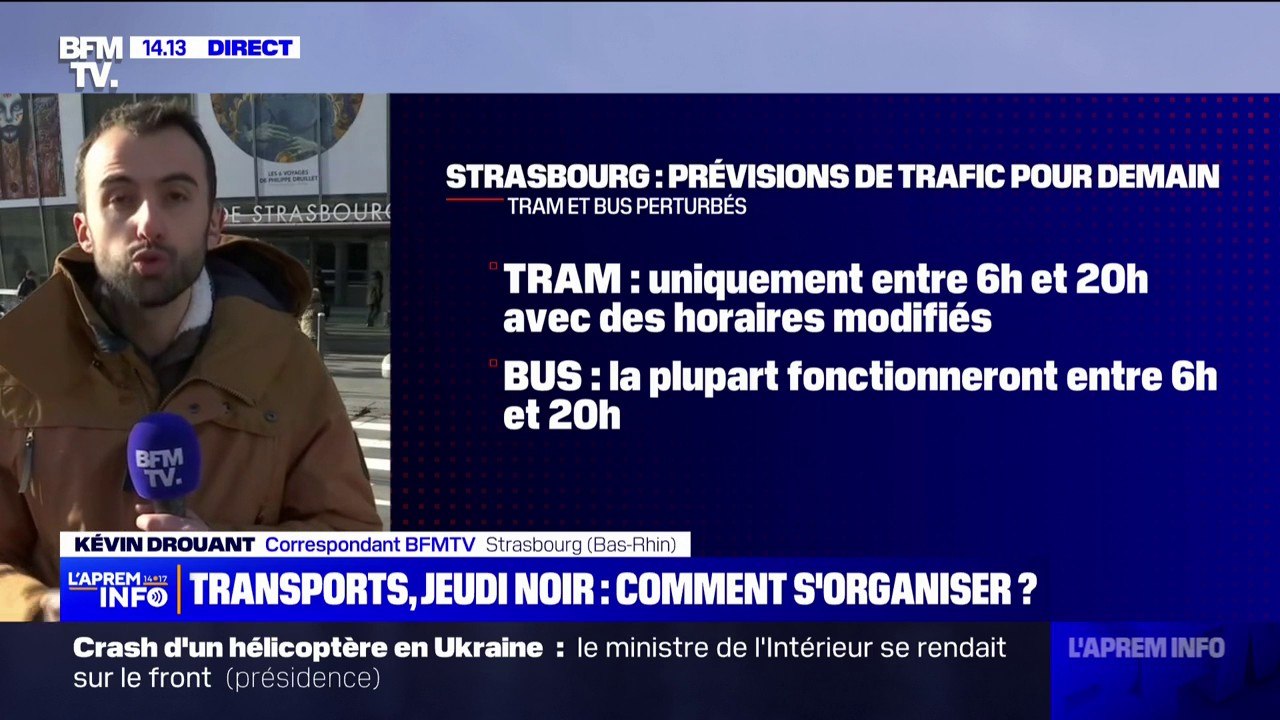 Mobilisation contre les retraites: la circulation de tous les trains sera interrompue dans toute l'Alsace