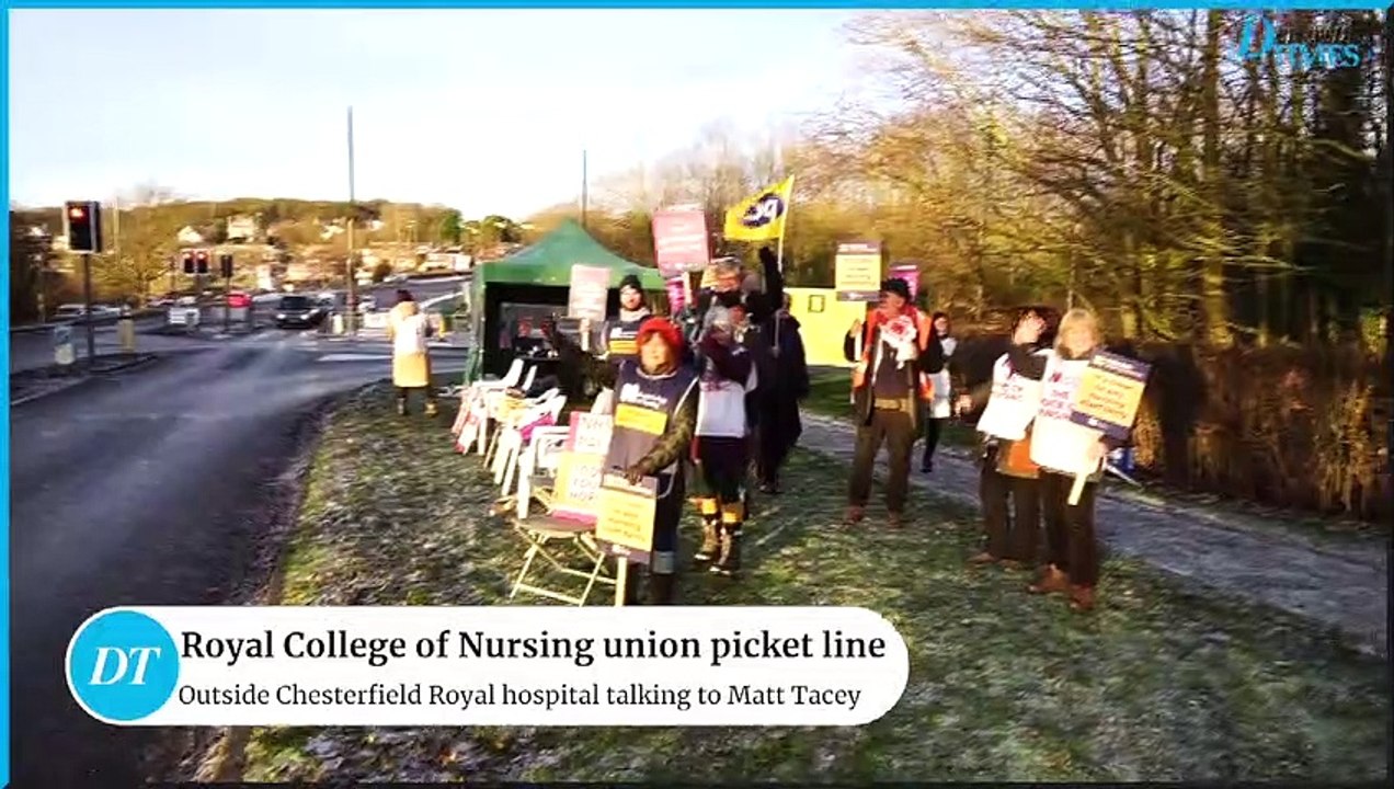 RCN strike Chesterfield video Dailymotion