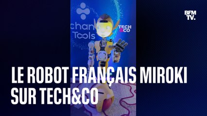 Le robot français Miroki était sur le plateau de Tech&Co