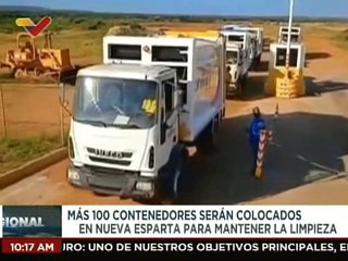 Habilitan más de 100 contenedores de basuras en diversos espacios turísticos del edo. Nueva Esparta