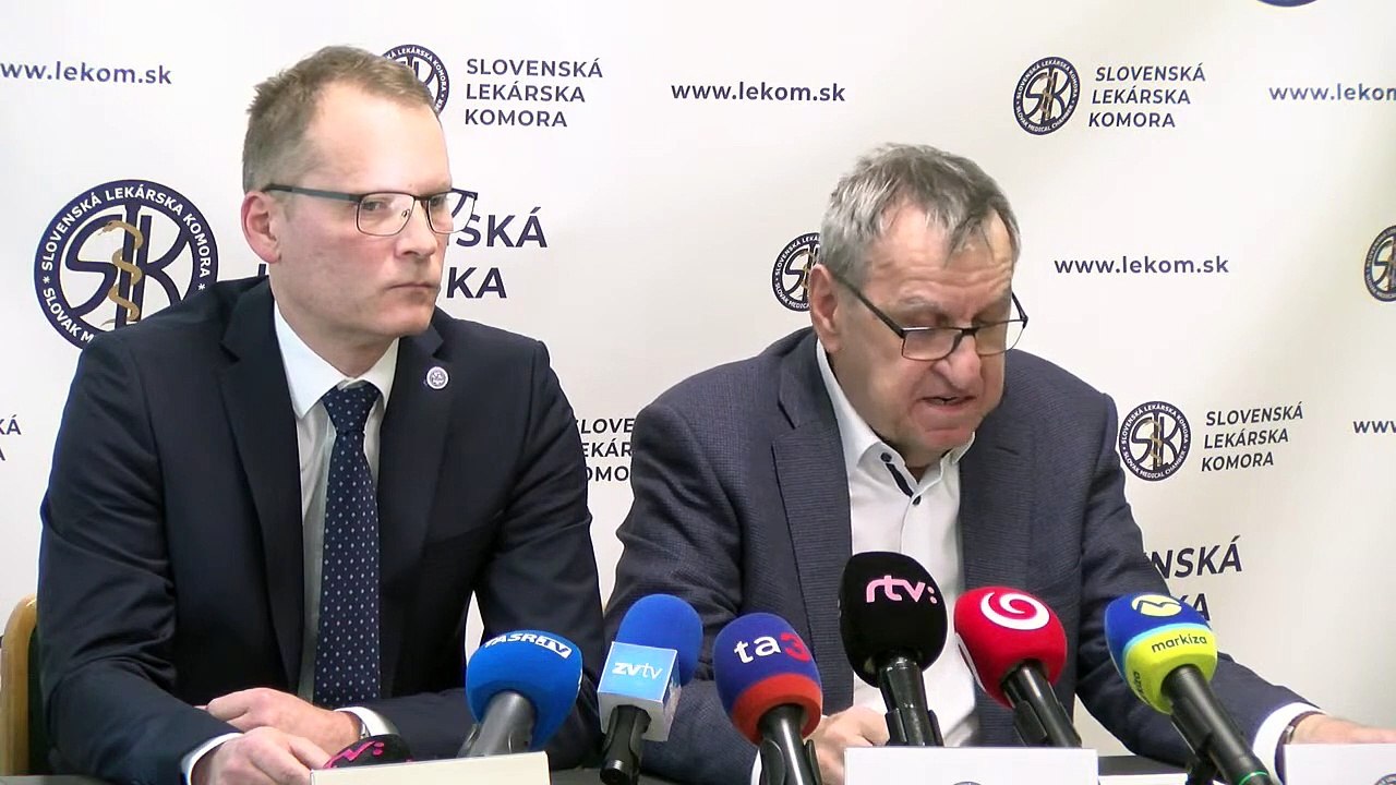 ZÁZNAM: SLK žiada okamžité dofinancovanie zdravotníctva, tiež určenie nároku pacienta