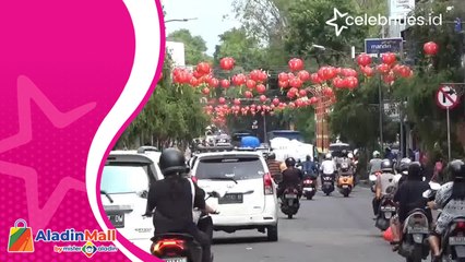Sambut Imlek, 1.200 Lampion Hiasi Kawasan Heritage Gajah Mada Denpasar