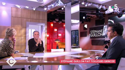 Stéphane Guillon dans "C à vous", sur France 5