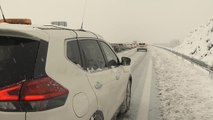 El temporal provoca restricciones en 400 kilómetros de la red principal de carreteras