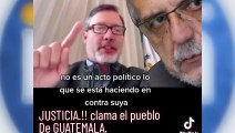 Abogado guatemanteco Giovanni Frati, envía directo mensaje a Iván Velásquez