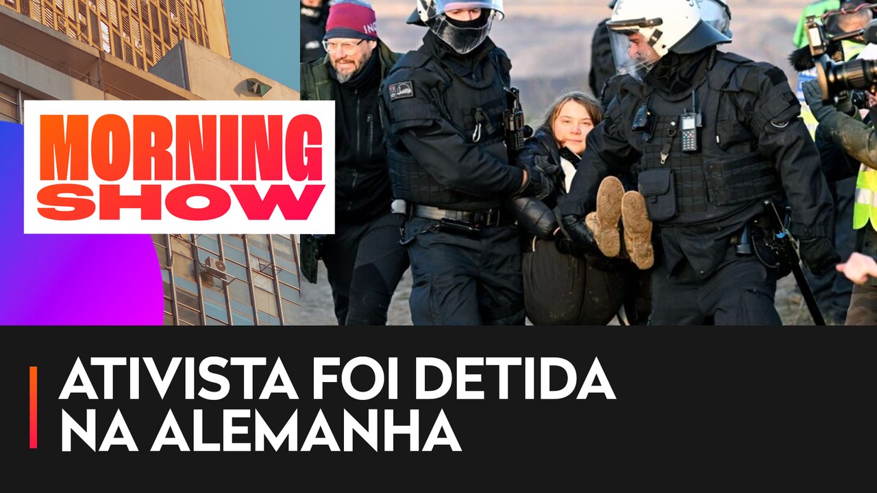 Greta Thunberg é detida por protesto contra expansão de mina de carvão
