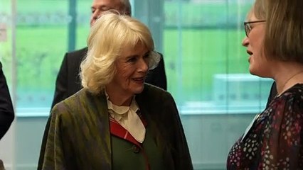 Camilla's first public outing since Harry's book accusations