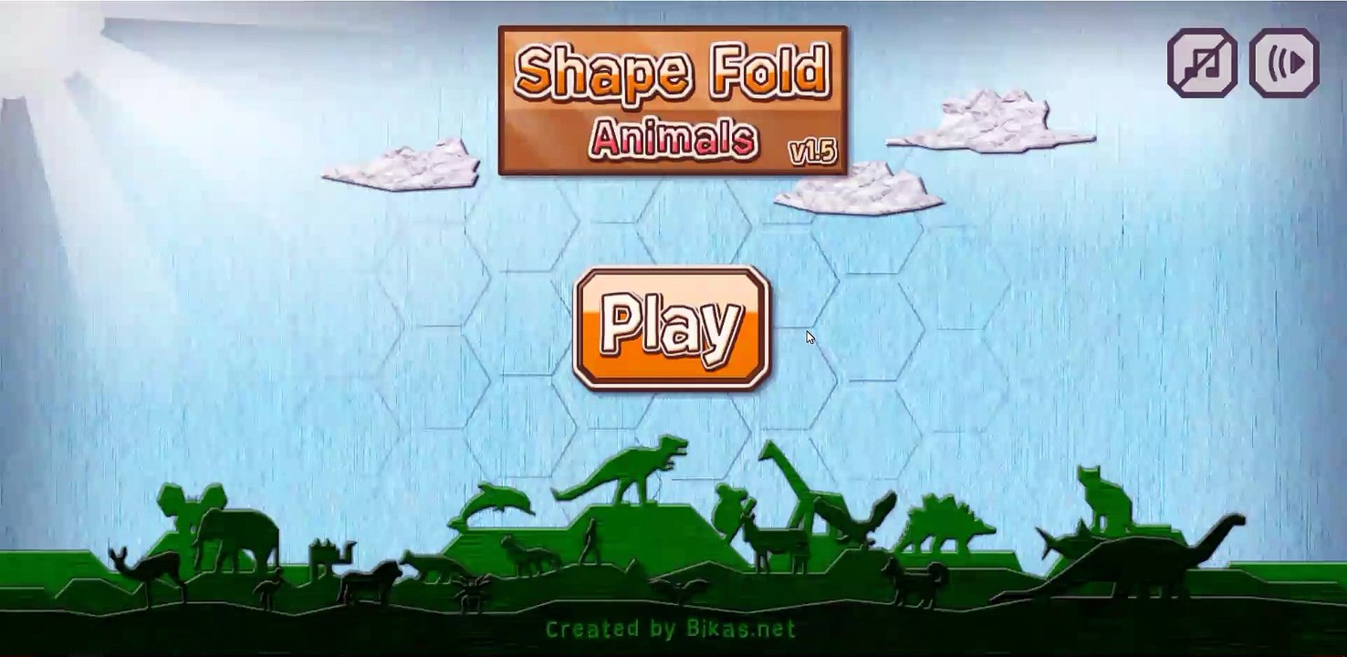 Shape Fold Animals Walkthrough