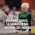A 96 anni Johanna è la ginnasta più anziana del mondo