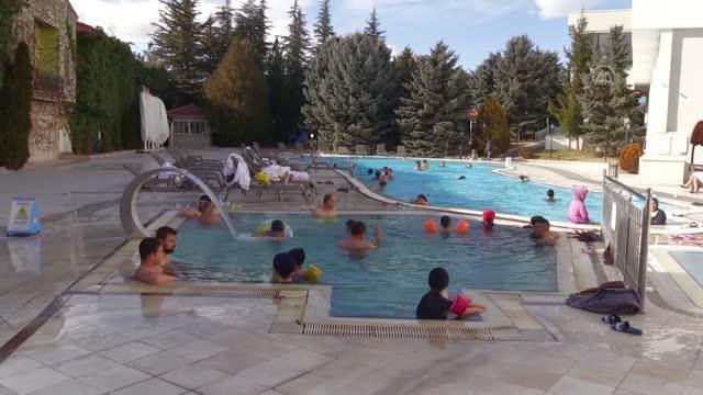 AFYONKARAHİSAR - Termal oteller sömestir tatiline dolu girecek