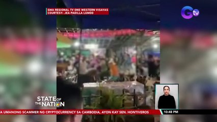 Ilang dumalo sa isang food fest sa Buenavista, Guimaras, nag-rambol | SONA